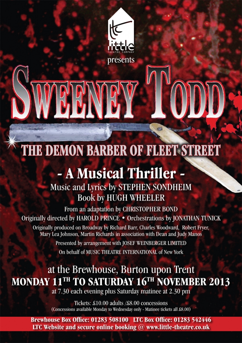 Sweeney Todd - The Demon Barber of Fleet Street 